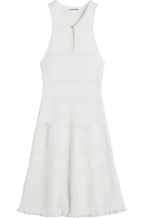Lanvin Geribbelde midi