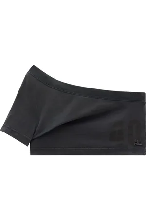 Courrèges Tuba asymmetrische cropped top