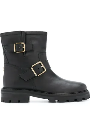 Jimmy Choo Youth enkellaarzen met gesp