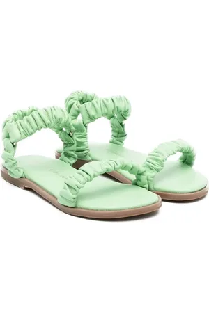 AGE OF INNOCENCE Kyle leren sandalen met ruches