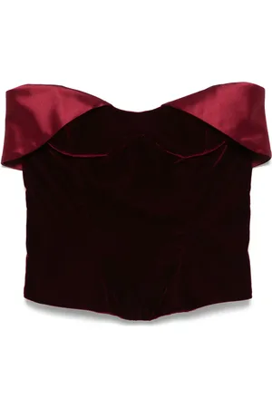MUGLER Fluwelen korset