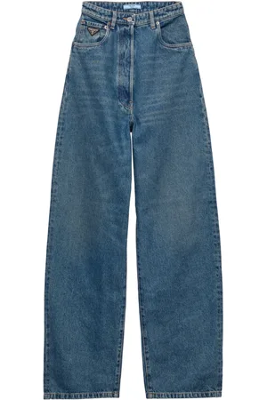 Prada Jeans met wijde pijpen