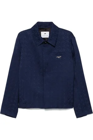Marine Serre Moon Diamond jack met jacquard