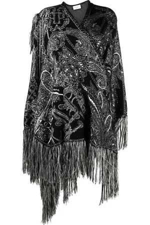 Philipp Plein Cape met jacquard