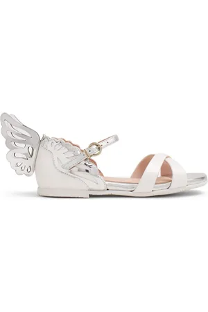 SOPHIA WEBSTER Evangeline leren sandalen