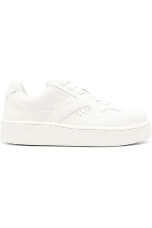 Jil Sander Leren sneakers