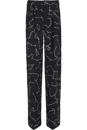 Balmain Broek met geborduurd sterrenbeeld
