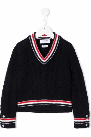 Thom Browne Kabelgebreide trui
