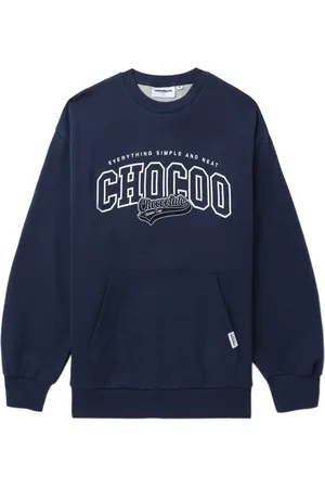 Chocoolate Katoenen sweater met logoprint