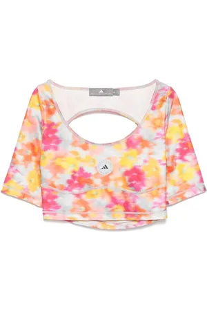 adidas Top met abstracte print