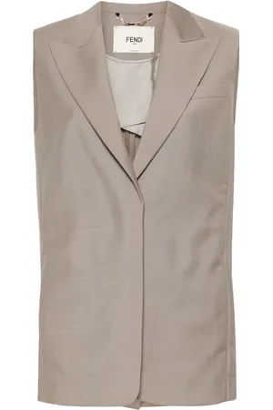 Fendi Gilet met geborduurd logo