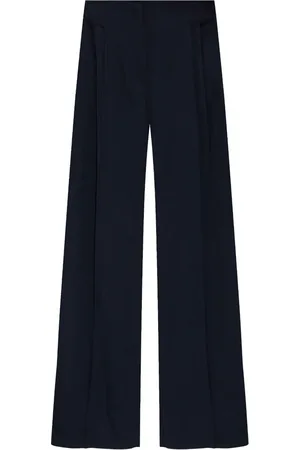 Emporio Armani Palazzo broek met geplooid detail