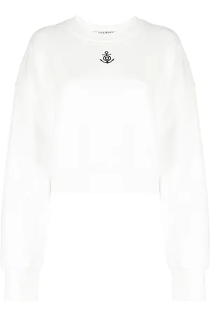 KIMHEKIM Katoenen sweater met logoprint