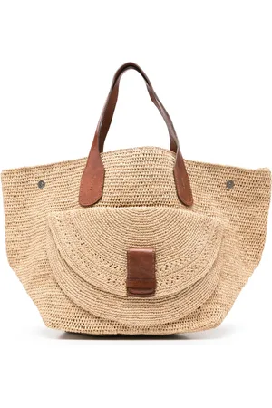IBELIV Laza II raffia schoudertas