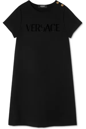 VERSACE Jurk verfraaid met logoprinten