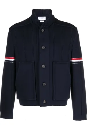 Thom Browne Shirtjack met enkele rij knopen