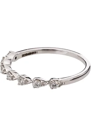 Dana Rebecca Designs 14kt witgouden oorringen