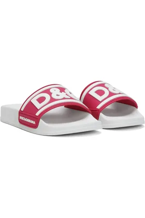 Dolce & Gabbana Slippers met logo