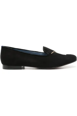 Blue Bird Drinks suède loafers