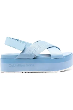 Calvin Klein Sandalen met plateauzool