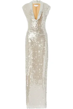 GENNY Mouwloze pailletten maxi
