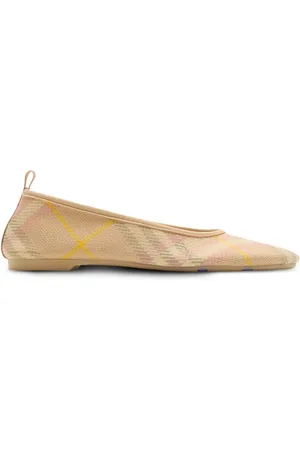 Burberry Geruite ballerina