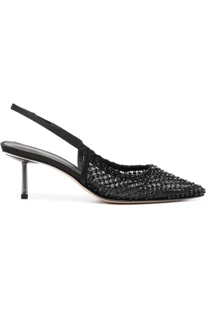 LE SILLA Gilda verfraaide slingback pumps 60 mm