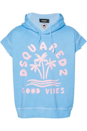 Dsquared2 Hoodie met korte mouwen