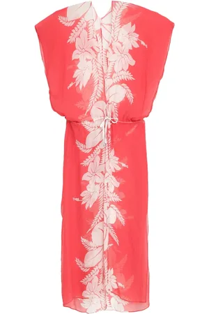 AMIR SLAMA Jurk met bloemenprint