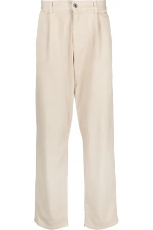 Missoni Mid waist chino met geborduurd logo