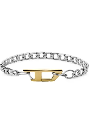 Diesel Dx1338 armband met logoplakkaat