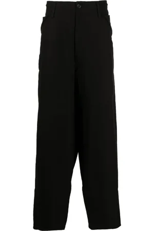 YOHJI YAMAMOTO Broek van katoenmix