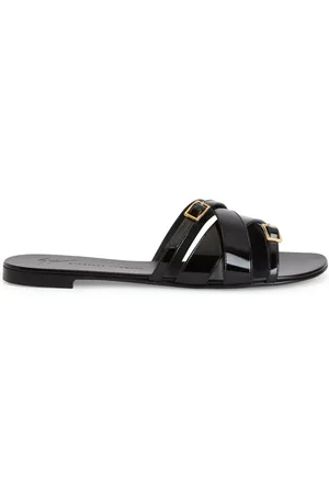 Giuseppe Zanotti Alhima leren sandalen