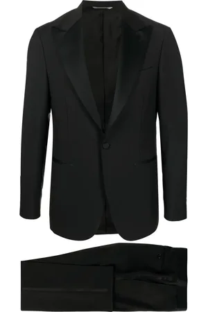 CANALI Pak met enkele rij knopen