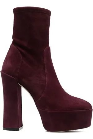 Stuart Weitzman Skyhigh 145mm laarzen met plateauzool