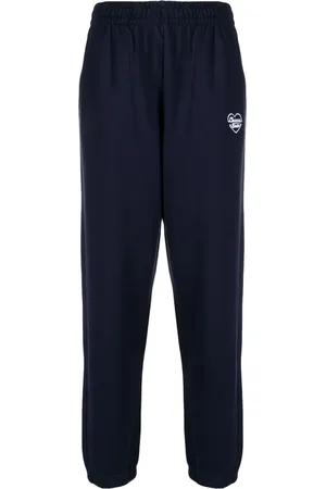 Chocoolate Katoenen trainingsbroek met geborduurd logo