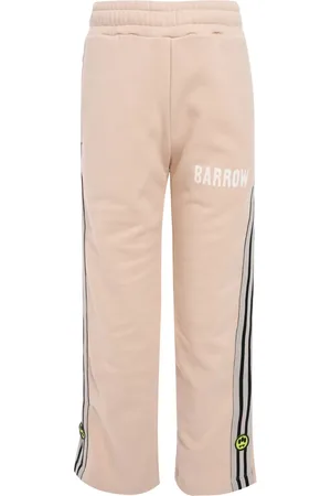 BARROW Broek met streepdetail en logoprint