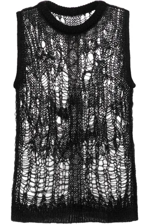 Rick Owens Hemd met gerafeld effect