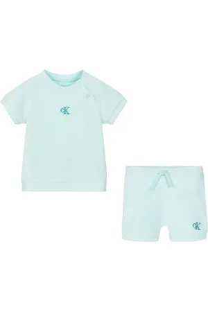 Calvin Klein Babypakje met logo en badstof afwerking