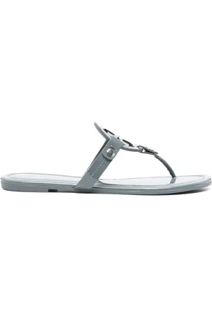 Tory Burch Miller lakleren teenslippers