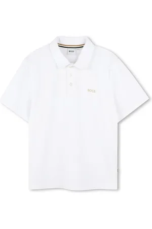 HUGO BOSS Katoenen poloshirt met geborduurd logo