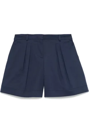 Alberta Ferretti Shorts met plooidetail