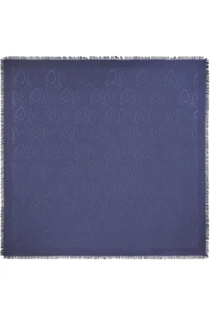 Etro Sjaal met franje en paisley jacquard
