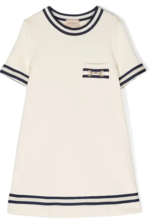 Gucci Katoenen jurk met horsebit detail