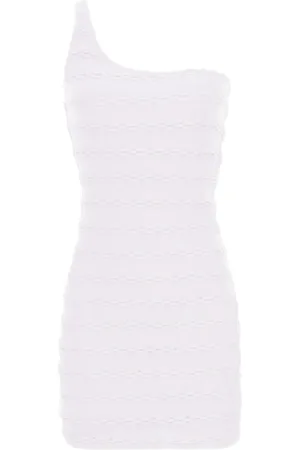 AMIR SLAMA X Jade asymmetrische jurk