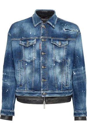 Dsquared2 Gelaagd denim jack
