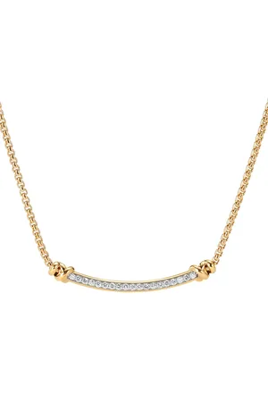 David Yurman 18kt geelgouden halsketting