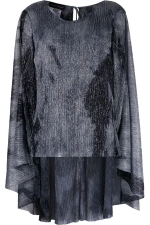 TALBOT RUNHOF Fijngeribbelde blouse