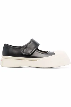 Marni Leren Mary Jane sneakers