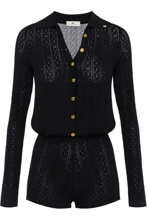 Elisabetta Franchi Gebreid jumpsuit